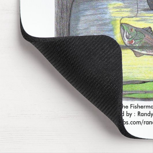 "漁師" マウスパッド (コーナー)