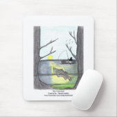 "漁師" マウスパッド (マウス)