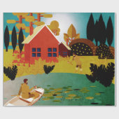 漁師 ラッピングペーパー (フラット)