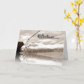 漁師***時の反射を共有**** カード (黄色い花)