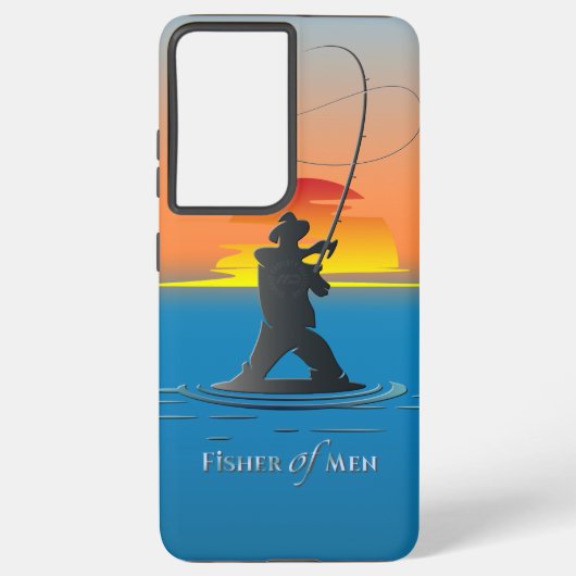 漁師 | SAMSUNG GALAXYケース (裏面)