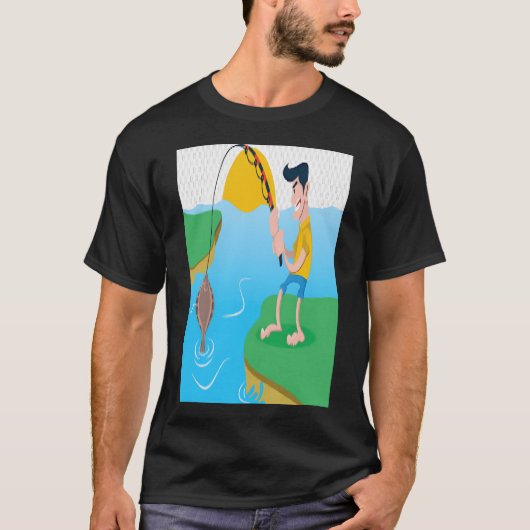 漁師 Tシャツ (正面)
