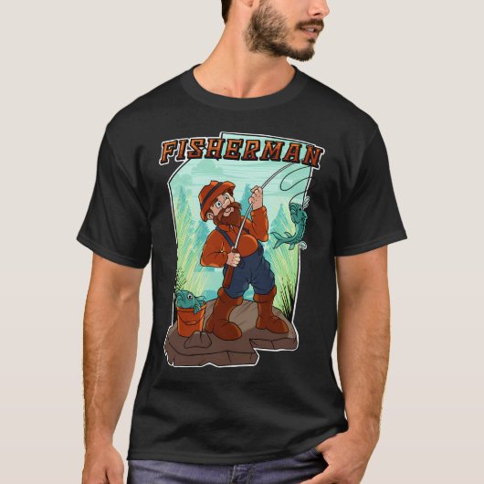 漁師 Tシャツ (正面)