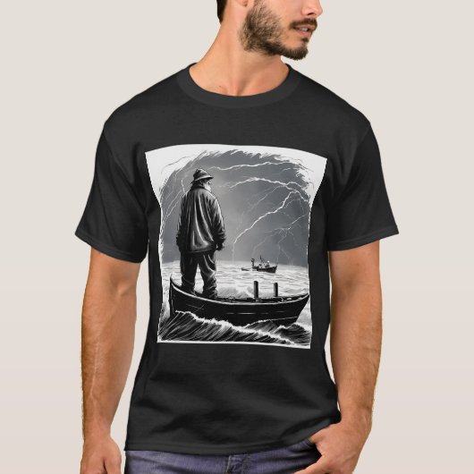 漁師 Tシャツ (正面)