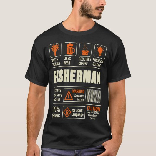 漁師 Tシャツ (正面)
