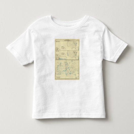 漁業および捕鯨地面 トドラーTシャツ (正面)