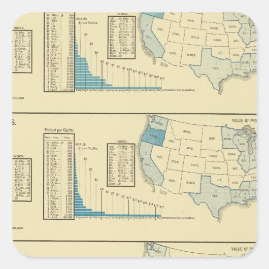 漁業 スクエアシール (正面)