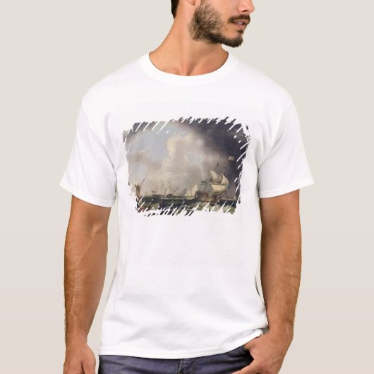漁業、c.1764 (キャンバスの油) tシャツ (正面)
