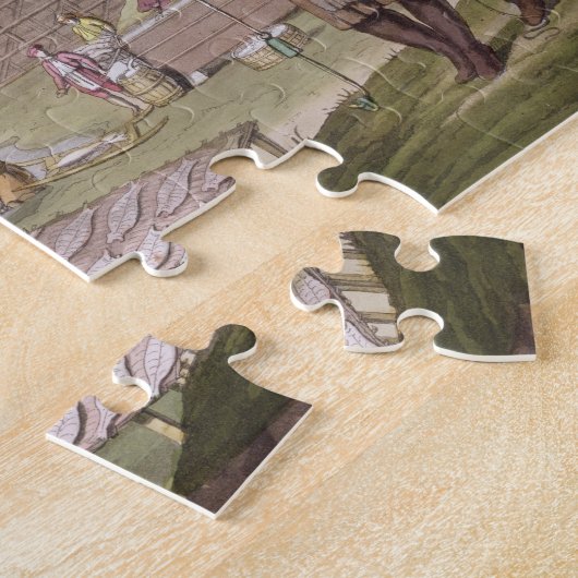 漁業、「Le Costuからのニューファウンドランド、 ジグソーパズル (側面)