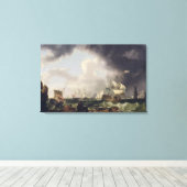 漁業c.1764(帆布油) キャンバスプリント (インサイチュ (ウッドフロア))