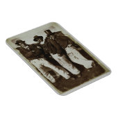 漁民の海岸, c.1843-47 (塩紙プリントから マグネット (右側)