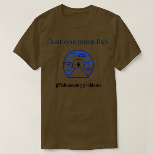 漁獲に関する問題 Tシャツ (デザイン正面)