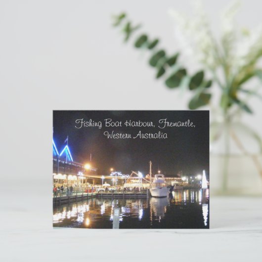 、漁船港、西Fremantle… ポストカード (スタンド正面)