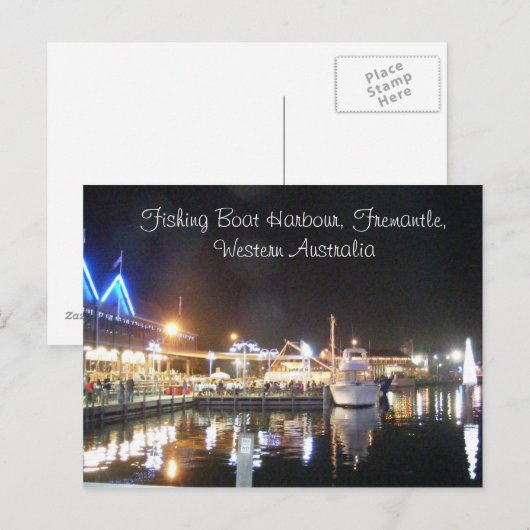 、漁船港、西Fremantle… ポストカード (正面/裏面)