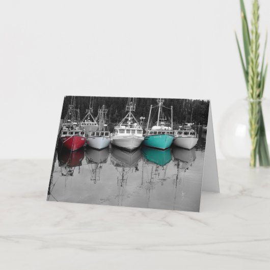 漁船 カード (正面)