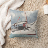 漁船、Key West クッション (ブランケット)