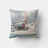 漁船、Key West クッション (裏面)