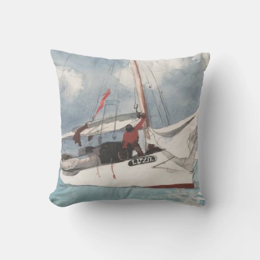 漁船、Key West クッション (正面)