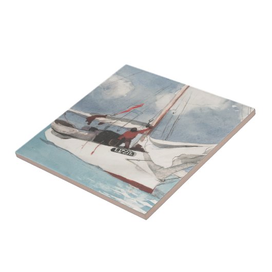 漁船、Key West タイル (側面)