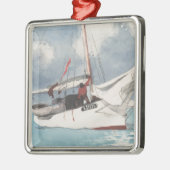 漁船、Key West メタルオーナメント (左)