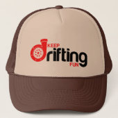 漂うおもしろいを保って下さい キャップ (正面)