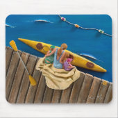 漂うこと マウスパッド (正面)