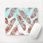漂う羽のマウスパッド マウスパッド (マウス)