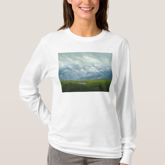 漂う雲 Tシャツ (正面)