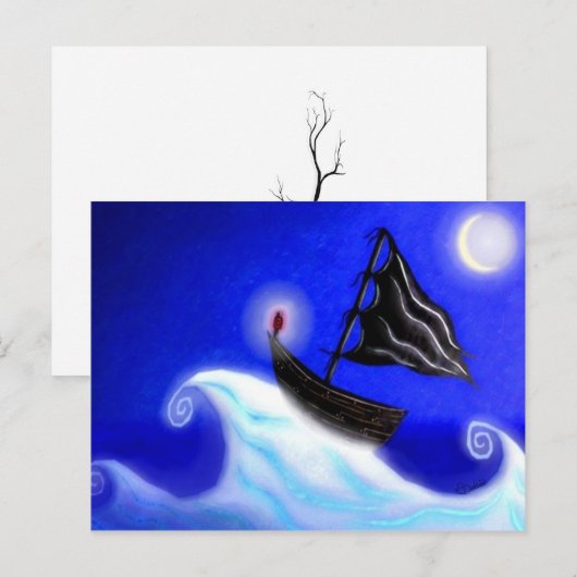 漂泊して ポストカード (正面/裏面)