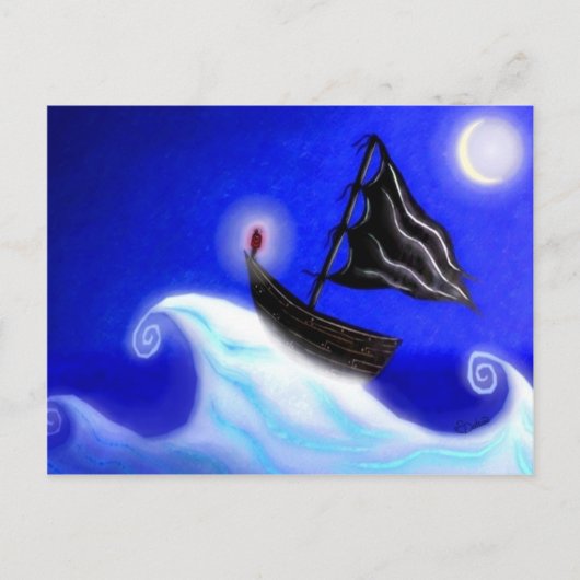 漂泊して ポストカード (正面)
