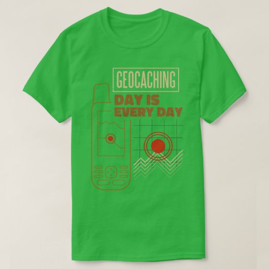 漂泊日は毎日続く Tシャツ (デザイン正面)