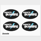 漂流で動く 楕円形シール (シート)