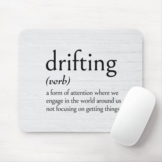 漂流の定義 マウスパッド (マウス)