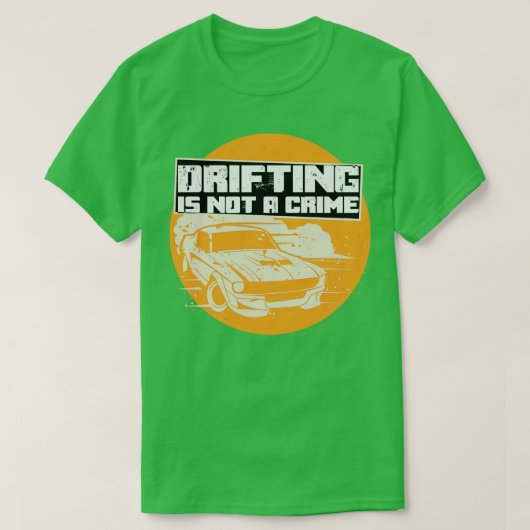 漂流は犯罪ではない Tシャツ (デザイン正面)