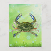 漂流カニ葉書 ポストカード (正面)