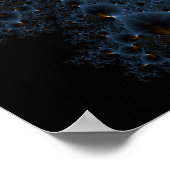 漂流ゼリー – Fractal Art ポスター (角)