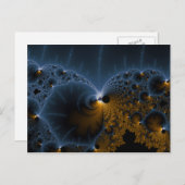 漂流ゼリー – Fractal Art ポストカード (正面/裏面)