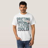 漂流パパTシャツ – Drift おもしろい Racing Car Gift Tシャツ (正面フル)