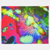 漂流夢想 フリースブランケット (正面(横))