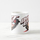 漂流車のスローガン コーヒーマグカップ (中央)