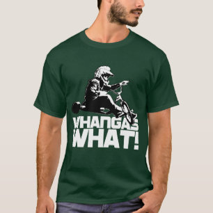 漂流Trikes - Whangas何! (暗い色) Tシャツ