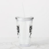 漂白お願い引用文美容師スタイリストサロン アクリルタンブラー (左)