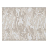 漂白された荒野迷彩柄 テーブルクロス (正面(横))