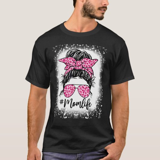 漂白ひまわり母の日のためのライフティー Tシャツ (正面)