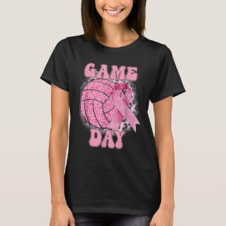 漂白ゲーム日乳がん認識度ピンクVol Tシャツ