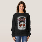 漂白ジージライフメッシーバンフットボール選手 スウェットシャツ (正面フル)