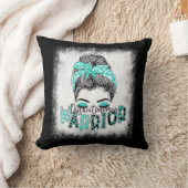 漂白ディサウトノミアウォリアメッシーパンターコイズ クッション (ブランケット)