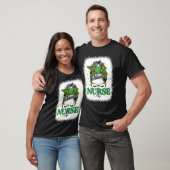 漂白ナースライフメッシーバンレオパードSt patricks Tシャツ (ユニセックス)