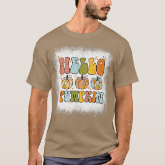 漂白ハローパンプキン紅葉ズパンプキンシーソ Tシャツ