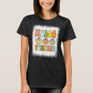 漂白ハローパンプキン紅葉ズパンプキンシーソ Tシャツ